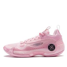 Li-Ning Way of Wade 10 Low 'Cherry Blossom' ABAS083-3 - KICKS CREW Way Of Wade 10 Cherry Blossom, Pink Volleyball Shoes, Way Of Wade Shoes, Way Of Wade 10, Vb Shoes, Li Ning Shoes, Durant Shoes, Bball Shoes, Hoop Shoes