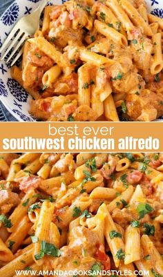 the best ever southwest chicken alfredo recipe