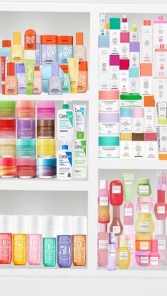 Skincare shelf Skincare Shelf, Preppy Things, Skincare Collection, Makeup List, Skin Care Collection