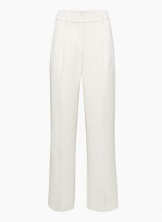 Wilfred EFFORTLESS PANT | Aritzia US High-waisted Wide Leg Pants With Pressed Crease For Work, Chic Tapered Wide Leg Pants, Elegant Relaxed Fit Dress Pants, Chic Bottoms With Pressed Crease For Spring, Chic Spring Bottoms With Pressed Crease, Elegant Relaxed Fit Tapered Leg Pants, Elegant Relaxed Fit Tapered Leg Dress Pants, Chic Relaxed Fit Pants With Pressed Crease, Elegant Relaxed Fit Straight Leg Pants