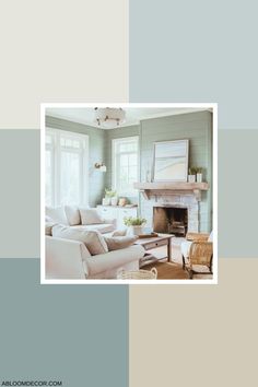 Beachy Color Palette With Hex Codes and Paint Colors House Color Inspiration, Color Palette With Hex Codes