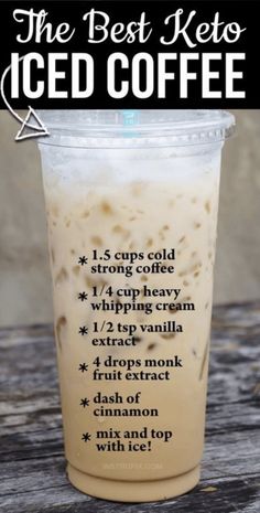 the best keto iced coffee recipe