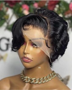 Rihanna Hair, Finger Waves Short Hair, Rihanna Hairstyles, Natural Wedding Hairstyles, Style Wig, Ombre Hair Blonde, Wigs Glueless, Short Locs Hairstyles, Short Hair Pixie Cuts