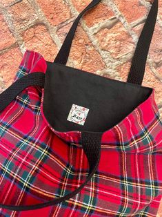 Red Tartan Plaid Bag Scottish Tartan Check Tote Bag Red | Etsy Plaid Rectangular Bag For School, Rectangular Plaid Bags For School, Rectangular Plaid Bag For School, Square Plaid Shoulder Bag For Everyday Use, Rectangular Plaid School Bag, Plaid Satchel Bag For Everyday Use, Square Plaid Bags For Everyday Use, Plaid Rectangular Shoulder Bag For School, Everyday Plaid Tote Bag