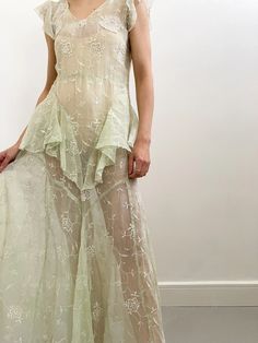 Cotton Wedding Dress, Modern Vintage Dress, Cotton Wedding Dresses, Vintage Green Dress, Cotton Wedding, Romantic Woman, Beautiful Wedding Gowns, Bohemian Wedding Dress, Blush Dresses