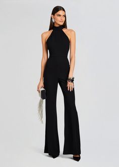 Taylor Tie Back Jumpsuit – Retrofete Jumpsuit Dress Formal, Elegant Jumpsuits For Women, Two Piece Formal Outfit, Thesis Outfit, Jumpsuit Outfit Elegant, One Piece Jumpsuit Outfits, Black Elegant Jumpsuit, Jumpsuit Fashion Elegant, Jumpsuit Elegant Formal