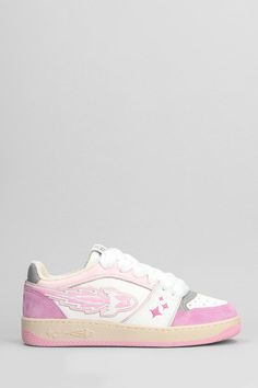 Egg Rocket Sneakers in white leather, round toe, laces, logo on upper tongue, perforated upper toe, side leather logo , suede details, rubber sole, 100% leather, Made in ItalyGender: WomenMaterial: LEATHERColor: WHITEMade in: ZWProduct ID: 403838_BG4003PX555*Import tax/duty will be calculated at checkout (If applicable) White Suede High-top Sneakers With Laces, White Suede High-top Sneakers With Perforated Toe Box, White Suede High-top Sneakers With Perforated Toe, White Perforated Leather Skate Shoes, Pink Leather Sneakers With Perforations, White Suede Skate Shoes With Laces, Pink Leather Custom Sneakers With Perforated Toe Box, Custom White Low-top Suede Sneakers, Custom White Suede Low-top Sneakers