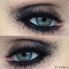 Grey Day Makeup, Goth Eye Makeup Hooded Eyes, Punk Makeup, Creation Photo, Swag Makeup, Dope Makeup, Edgy Makeup, Makeup Eye Looks, Gothic Makeup