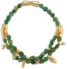 Elegant Gold Hand-strung Emerald Necklace, Elegant Hand-strung Gold Emerald Necklace, Nature-inspired Gold Jewelry With Gemstone Beads, Hand-strung Gold Emerald Necklace Gift, Seeds Of Change, Tsavorite Garnet, Leaf Bracelet, Green Garnet, Garnet Necklace