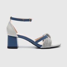 This stylish block heel with a slender adjustable ankle strap adds a touch of chic to any outfit. Color: Blue Material: Microfiber Toe Typeï¼?Open Toe Heel Height: 1.97'' Sole: Rubber Sole Adjustable ankle strap with buckle closure Evening Blue Sandals With Buckle Closure, Blue Evening Sandals With Buckle Closure, Synthetic Sandals With Contrasting Heel Counter And Ankle Strap, Trendy Blue Sandals With Ankle Strap, Light Blue Synthetic Sandals For Evening, Blue Low Heel Heels With Buckle Closure, Light Blue Open Toe Sandals For Evening, Blue Sandals With Low Stacked Heel, Trendy Sandals With Ankle Strap And Contrasting Heel