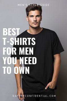 Ready to level up your t-shirt game? Read our article to explore different types of men's t-shirts, from classic crew necks to trendy oversized fits. Don’t miss out—find your perfect style today! Cool Tee Shirts, Shirt Inspiration, Street Wear Urban, Perfect Style