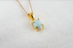 Natural larimar necklace, oval blue stone 8mm long and 6mm wide (8x6), golden pendant. You can buy: - the pendant alone - the pendant plus a 40cm golden chain (choker), 17.7" (1 micron=1 µ) - the pendant plus a 45cm golden chain (standard: princess necklace), 17.7" (1 micron=1 µ) - the pendant plus a 60cm golden chain (necklace), 17.7" (1 micron=1 µ) - the pendant plus a gold-plated chain of 40cm, 15.7" (3 microns = 3µ) - the pendant plus a 42cm, 16.5" gold-plated chain (3 microns = 3µ) - the pe Golden Pendant, Larimar Necklace, Princess Necklace, Golden Chain, Chain Choker, Oval Cabochon, Gold Plated Jewelry, Blue Stone, Necklace Pendant