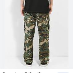 Camo New Without Tags Size 30. Olive Green Size 28 Worn Once And Washed. Price Is Firm!!! Military Style Long Pants With Relaxed Fit, Casual Full Length Camouflage Pants, Camouflage Straight Leg Bottoms For Streetwear, Camouflage Utility Long Pants, Straight Leg Camouflage Bottoms For Streetwear, Camouflage Tapered Leg Pants With Cargo Pockets, Camouflage Cotton Bottoms With Cargo Pockets, Casual Camouflage Pants With Hip Pockets, Casual Camouflage Parachute Pants With Straight Leg