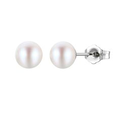 Elegant meets modern in this freshwater cultured white button pearl box set. This timeless trio features a necklace with a minimum of 68 pearls, bracelet with a minimum of 25 pearls, and drop earrings consisting of two pearls. All pearls in this set measure between 6 and 6.5 millimeters. An ever-elegant option, each pearl is uniquely yours. | Freshwater Cultured White Button Pearl Box Set | Sterling Silver | Size 100 mm | Helzberg Diamonds Modern Pearl White Pearl Earrings For Gift, Modern White Akoya Pearl Earrings, Minimalist Round Pearl White Earrings, Classic Pearl White Jewelry With Pearl Buttons, Timeless Pearl White Pearl Earrings As Gift, Classic Pearl White Pearl Earrings For Gift, Timeless Pearl White Earrings As Gift, Modern White Pearl Earrings As Gift, Timeless White Pearl Earrings As Gift