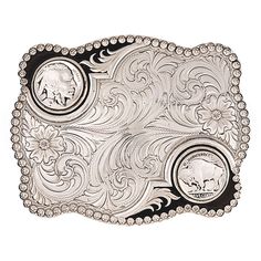 Cowboy Buckle, Western Bracelets, Buffalo Skull, Western Buckles, Western Belt Buckles, Buffalo Nickel, Boot Jewelry, Western Belts, Belt Buckle