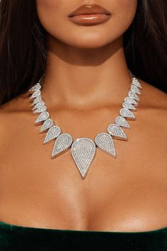 Available In Silver. Single Chain Necklace Statement Rhinestone Detail Imported | Iced Out Teardrops Necklace in Silver by Fashion Nova Teardrop Pendant Necklace With Jewels For Party, Teardrop Jeweled Necklaces For Party, Metal Drop Necklaces For Parties, Drop Crystal Necklaces For Parties, Silver Teardrop Crystal Necklace For Party, Teardrop Jeweled Necklace For Party, Drop Crystal Necklace For Party, Teardrop Crystal Necklace For Parties, Party Drop Crystal Necklaces