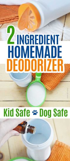 two ingredient homemade deodorizer for dogs and cats