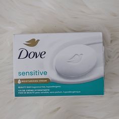 Dove Sensitive Moisturing Cream Soap Bar 240917bk Dove Sensitive Soap, Dove Sensitive, Dove Bar Soap, Dove Bar, Dove Beauty Bar, Dove Soap, Skin Bar, Dove Beauty, White Soap