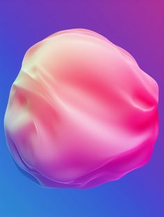 an abstract pink and blue background with some blurry material in the foreground,