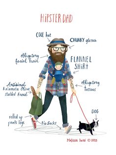 a man with a beard and glasses is walking his dog