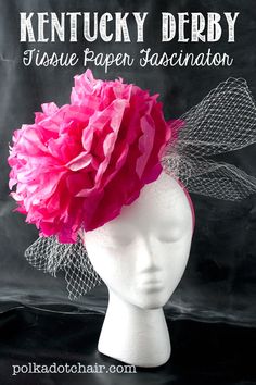 Diy Kentucky Derby Hat, Kentucky Derby Hats Diy, Kentucky Derby Party Food, Kentucky Derby Fascinator, Cloche Hats