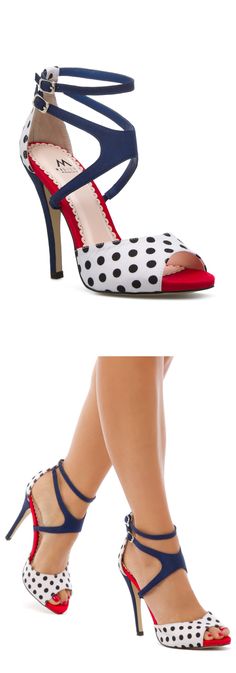 Dot heels Heels Fun, Fab Shoes, Style Muse, Sarah Jessica Parker, Gorgeous Shoes, Fabulous Shoes, Hot Shoes