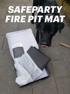 fire pit mat unboxing A Fire