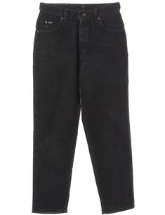 Women's Lee 1990s Tapered Lee Jeans Denim, M | Beyond Retro - E00603443 Black Jeans, Black