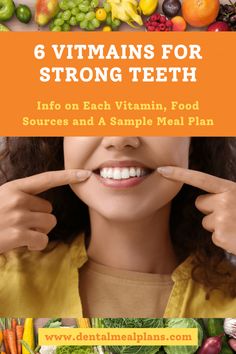 Vitamins For Teeth Health, Strong Teeth Remedies, How To Make Teeth Stronger, Strengthen Teeth Naturally, How To Strengthen Teeth, Teeth Strengthening, Loose Teeth, Kids Dental Health, Remedies For Tooth Ache