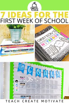 the first week of school is complete with lots of great ideas and activities to help students learn