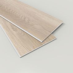 three different types of wood flooring on a white background, one is light brown and the other is beige