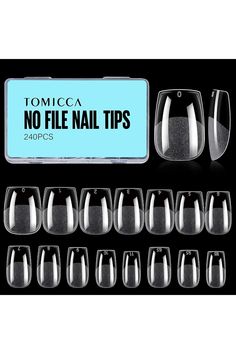 TOMICCA Extra Short Coffin Nail Tips, 240Pcs Half Matte Press on Full Cover Acrylic Nails, 12 Sizes Pre -Shape Soft Gel Fake Nail Tips for Nail Extension Art Home DIY Nail Salon Extra Short Coffin, Fake Nail Tips, Short Coffin, Short Coffin Nails, Fake Nail, Soft Gel, Nail Extensions, Diy Nails