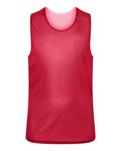 Youth Reversible Mesh Tank - RED / WHITE - S | C2 Sport Athletic Youth Reversible Mesh Tank Top in Red/White Size Small | Polyester Mesh Tank Top, Usa Outfit, Muscle Tank Tops, Athletic Apparel, Sleeveless Tshirt, Casual Summer Outfits, Outfit Set, Sleeveless Tank Top, Wholesale Clothing