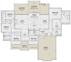 the floor plan for an apartment with several rooms and two bathrooms, including one bedroom