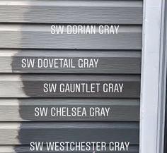 the names of different types of siding on a house