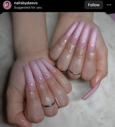 Baby Pink Aura Nails, Long Aura Nails, Summer Pink Nails Design, 2024 Acrylic Nails, Aura Acrylic Nails, Baby Pink Acrylic Nails, Aura Nails Pink, Nude Nail Inspo, Pink Aura Nails