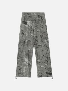 Designed with multiple pockets, it is more convenient and practical. The gray camouflage pattern adds style to any outfit. Made of high quality material, these pants are both comfortable and durable. Perfect for any outdoor adventure or casual wear. Material: 100% Cotton. Clothing details: Multi Pocket. SIZE GUIDE Gray Baggy Cargo Pants For Outdoor, Gray Techwear Pants For Outdoor Activities, Gray Techwear Pants For Outdoor, Baggy Gray Outdoor Pants, Baggy Gray Pants For Outdoor, Gray Cotton Cargo Pants For Outdoor, Gray Cotton Parachute Pants For Outdoor, Gray Techwear Cargo Pants For Outdoor, Outdoor Gray Cotton Cargo Pants