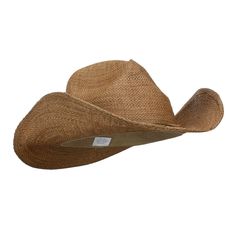 Men's Vintage Cowboy HatMade of 100% Paper Straw.Two sizes available M (57cm), and L (59cm)Inner elastic sweat band.Adult/Man.Crown measures 6 inches deep.Brim measures 3 inches long.Hand wash only.Imported.Western style men's straw cowboy hat.Pinched crown.Crown features a tied straw hat band.Brim is stiff and is upturned on the sides.This straw cowboy hat gives you a rugged vintage western look that keep you protected from the harsh desert sun.Spring and Summer.11(W) X 15(L) X 4.5(H)inches.Lightweight, stiff and cool material.Available in different colors and styles. Classic Adjustable Sun Hat, Classic Beach Cap, Country Style Cap Straw Hat, Adjustable Solid Color Country Hats, Vintage Brown Sun Hat For Western-themed Events, Brown Woven Western Hats, Brown Western Outdoor Hat, Cowboy Hat Cheap Tan Brown, Beige Western-style Woven Straw Hat