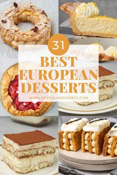 Best European Dessert Collection European Desserts, Easy Dessert Bars, Desserts Around The World, Famous Desserts, International Desserts, Delicious Dips Recipes, Brulee Recipe, British Desserts, Amazing Desserts