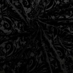 black and white wallpaper with an intricate design