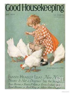 Jessie Willcox Smith, Chicken Poster, Papel Vintage, Magazine Pictures, Kids Wall Decor, First Novel