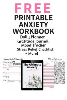 Learn how to start managing your anxiety with this free workbook! Start taking back control over your mindset. #anxiousthoughts #personalgrowth #mentalhealth #mentalwellness Talking Therapy, Health Printables, Counselling Resources, Diy Planners, Gift Jars, Emotions Activities, Health Blogs, Nine Percent, Happy Stuff