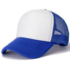 Department Name: AdultOrigin: CN(Origin)Material: PolyesterMaterial: CottonGender: UnisexStyle: CasualStrap Type: AdjustableModel Number: FXK-10Hat Size: One SizePattern Type: SolidItem Type: Baseball CapsCap Size: 54cm-60cmQuality: High QualitySuitable For: Cap For Men And WomenMaterial: 65% Cotton+35% PolyesterUseage: Casquette,Gorras,Gorra hombre,czapka z daszkiem Blue Breathable Summer Hat, Blue Breathable Six-panel Hat, Blue Six-panel Trucker Hat For Summer, Blue Breathable Baseball Cap With Visor, Blue Breathable Baseball Cap With Flat Bill, Blue Breathable Baseball Cap For Sports Events, Blue Breathable Visor Baseball Cap, Blue Breathable Baseball Cap For Sports, Blue Sporty Baseball Cap, One Size Fits Most