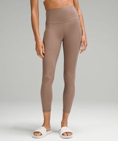 When feeling nothing is everything. Powered by Nulu fabric, this version of our lululemon Align pant still feels weightless and buttery-soft, with added pockets for essentials. Designed for Yoga. Intended to sit above ankle. Side drop-in pockets. Back drop-in pocket can hold a key, card, or phone. This collection's great for low-impact workouts like yoga or whenever you want to feel really, really comfortable. Lululemon Straight Leg Bottoms With 4-way Stretch, Fitted Lululemon Yoga Pants With Moisture-wicking, Versatile High-stretch Leggings With Pockets, Lululemon Stretch Leggings With Moisture-wicking, Sporty Moisture-wicking Lululemon Leggings, Lululemon Align Pant, Jumper Short, Women Leggings, Feeling Nothing