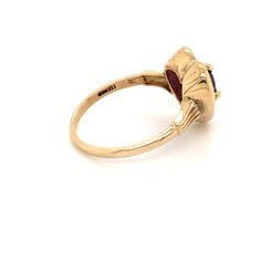 FREE shipping on all orders! FREE 5 Day Returns! Learn More. From our Vintage collection, one-of-a-kind, the perfect gift for Valentine's Day! Our Sweetheart Amethyst 14K Yellow Gold Ring. Size 5.75. Sweetheart features a 5.00 MM round faceted amethyst set in a circle within a heart motif. The heart wants what the heart wants. Size: 5.75 Hallmarks: ESEMCO 14K Total Piece Weight: 1.20 dwt Do Good: We donate 2% of monthly SALES to Girls Not Brides org members. Vintage jewelry may contain minor mar Amethyst Set, Gold Heart Ring, Earring Box, Ethical Jewelry, Vintage Heart, Sustainable Jewelry, February Birth Stone, Amethyst Ring, Jewelry Bags