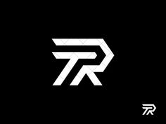 the letter r is made up of white letters on a black background, and it appears to