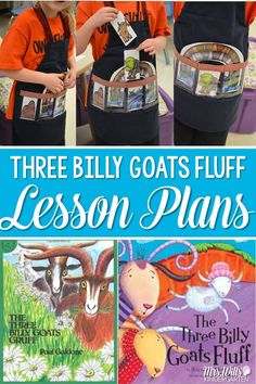 the three billy goats fluff lesson plans are great for kids to learn how to read