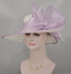 Purple Hat For Kentucky Derby, Purple Formal Hat For Kentucky Derby, Lavender Curved Brim Hat For Party, Lavender Curved Brim Party Hat, Lavender Curved Brim Hat For Parties, Lavender Wide Brim Hat For Kentucky Derby, Lavender Hat For Evening And Royal Ascot, Lavender Hat For Evening At Royal Ascot, Purple Formal Hat For Royal Ascot