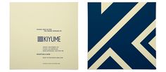 an image of a blue and white brochure with the words kimiyme on it