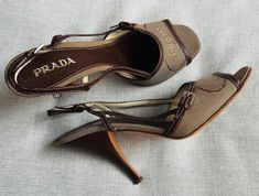 Ethereal Heels, Prada Heels, Vintage Prada, Classy Shoes